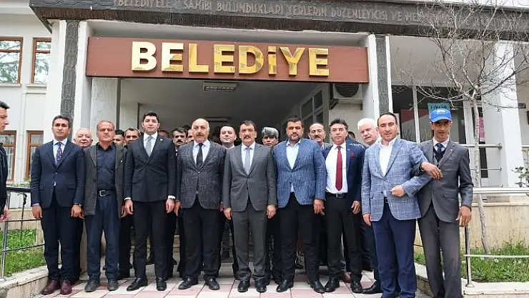 'Başkan Gürkan, Doğanşehir´de temaslarda bulundu'