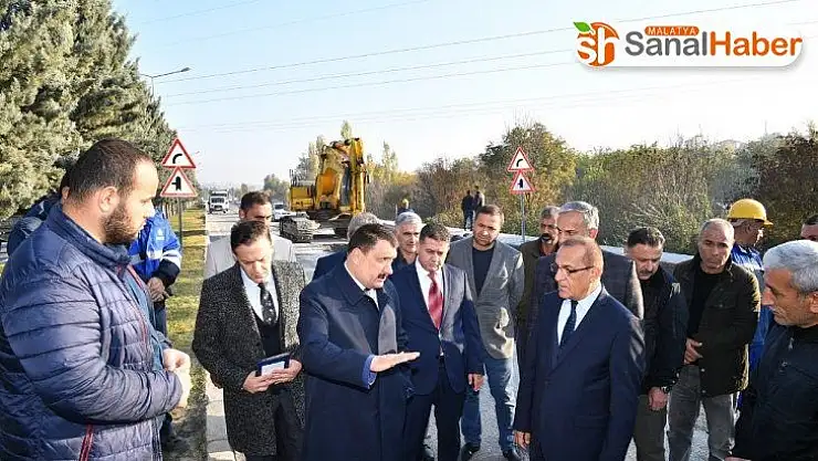 Başkan Gürkan, içme suyu isale hattında inceleme yaptı