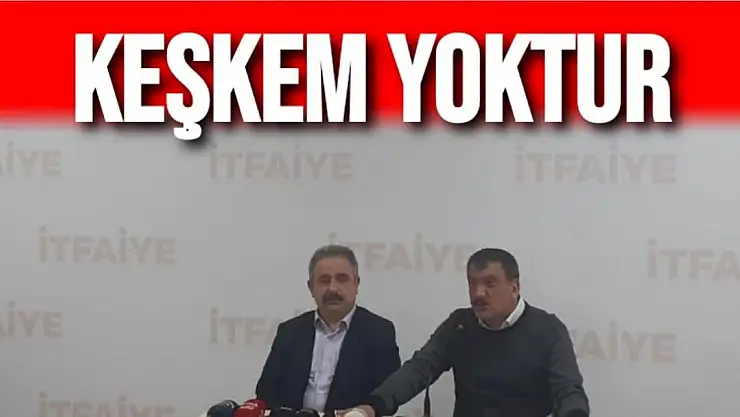 Başkan Gürkan Keşkem yoktur