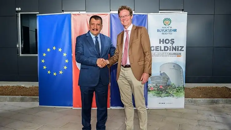 'Başkan Gürkan ve Büyükelçi Landrut, lisanslı depoculukta incelemelerde bulundu'