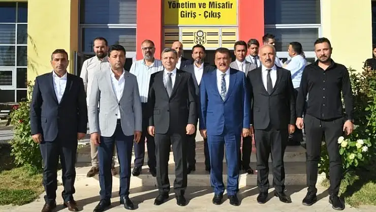 'Başkan Gürkan ve Vali Şahin´den Yeni Malatyaspor´a hayırlı olsun ziyareti'