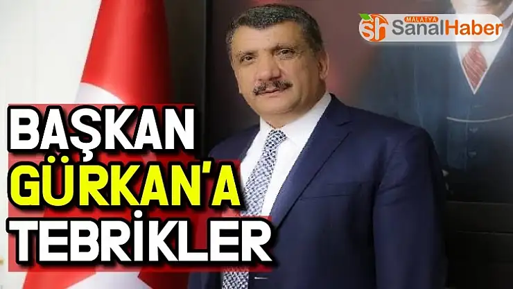 Başkan Gürkan´a Tebrikler