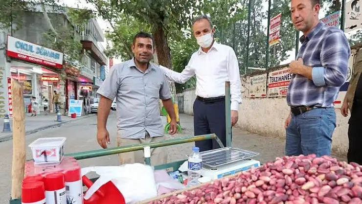 'Başkan Kılınç, Buhara Caddesi esnafını ziyaret etti'