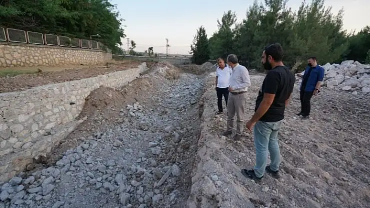 'Başkan Kılınç, Kuzey Kuşaklama Kanalı projesini inceledi'