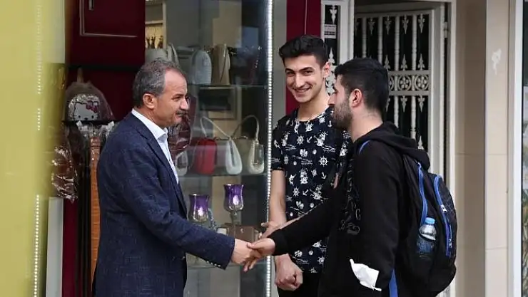 'Başkan Kılınç mahalle ve esnaf ziyaretlerine devam ediyor'