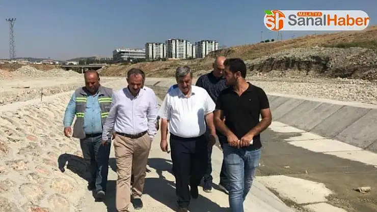 Başkan Kılınç, millet bahçesinde incelemelerde bulundu