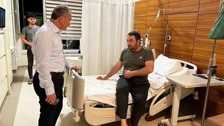 'Başkan Kılınç´tan hastalara moral'