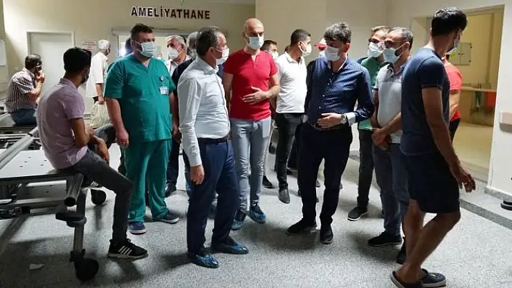 'Başkan Kılınç´tan hastalara ziyaret'