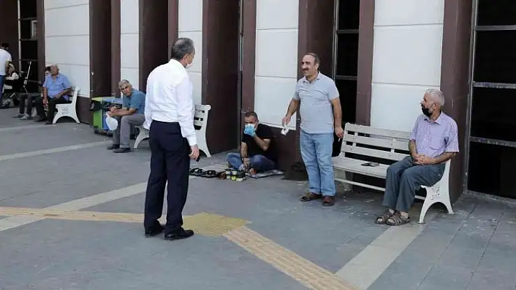 'Başkan Kılınç´tan moral ziyareti'