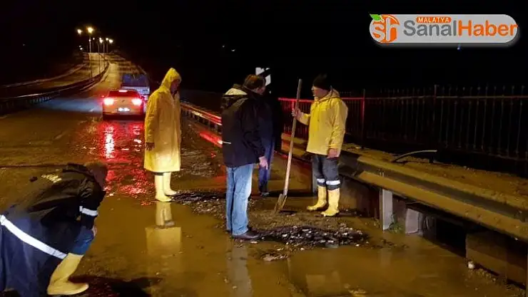 Başkan Kılınç'tan yağış denetimi