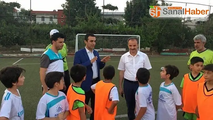 Başkan Kılınç, yaz spor okulu öğrencileriyle bir araya geldi