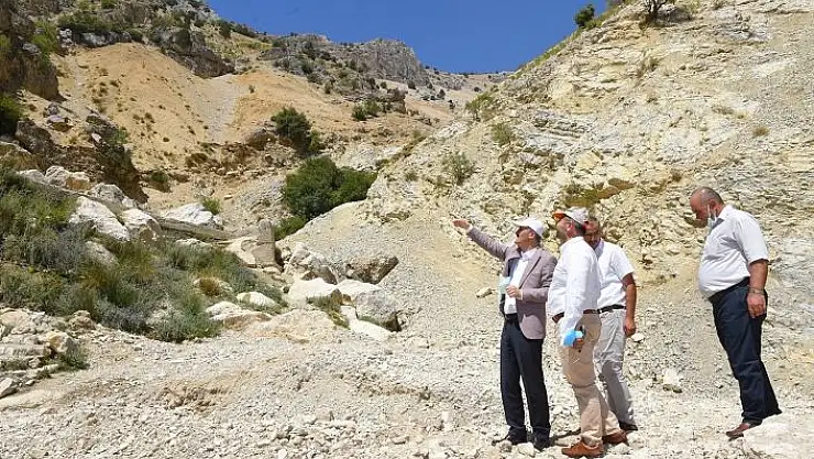 'Başkan Okay, Bulanık  sosyal tesisi incelemelerde bulundu'