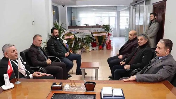 'Başkan Sadıkoğlu´ndan hayırlı olsun ziyareti'