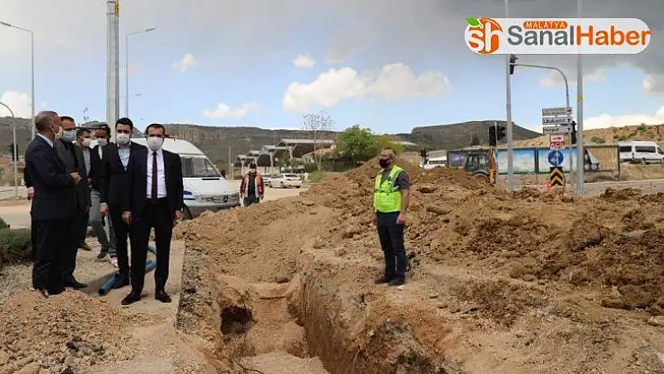 Başkan Şerifoğulları,'Güzel ve kaliteli içme suyunu halkımıza ulaştırmış olacağız'