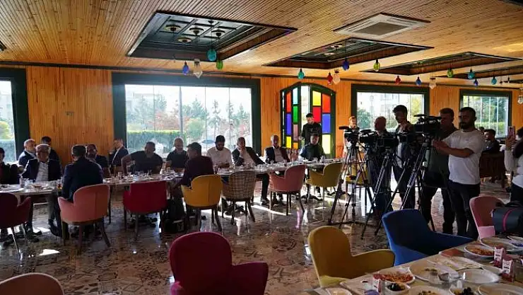 'Başkan Süleyman Kılınç, basın mensuplarıyla bir araya geldi'