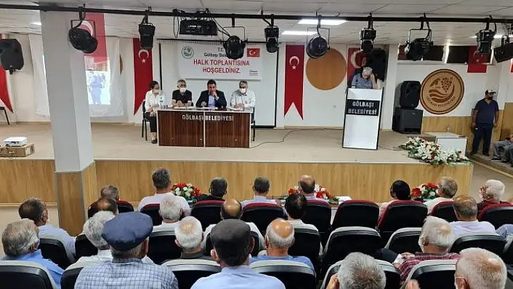 'Başkan Yıldırım´dan halk toplantısı'