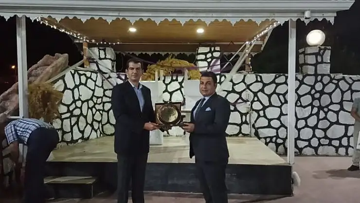 'Başkan Yıldırım´dan Kaymakam Köksal´a veda yemeği'