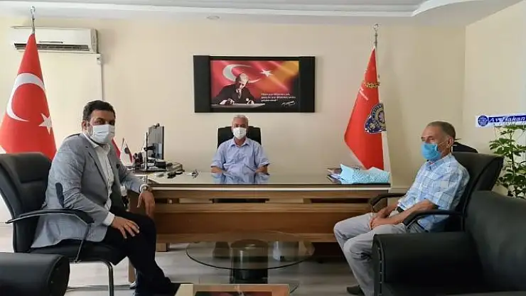 'Başkan Yıldırım, Emniyet Müdürü Torlak ile bir araya geldi'