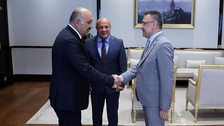 'Başkan Zelyurt´dan, Cumhurbaşkanı Yardımcısı Oktay´a ziyaret'