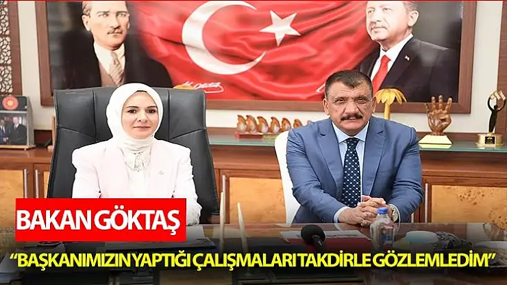 Başkanımızın yaptığı çalışmaları takdirle gözlemledim