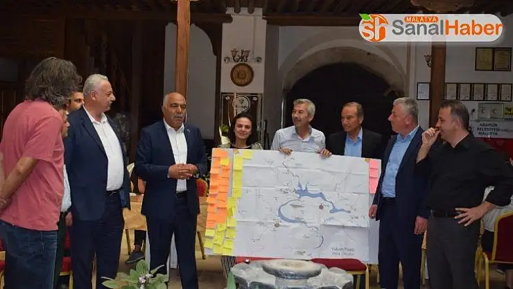 Başkanlar Arapgir'de Fırat'ı konuştu
