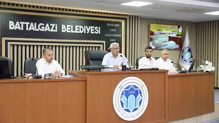 'Battalgazi Belediye Meclisi Ağustos ayı olağan toplantısı tamamlandı'