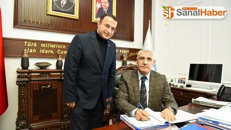 Başkan Güder imzaladı
