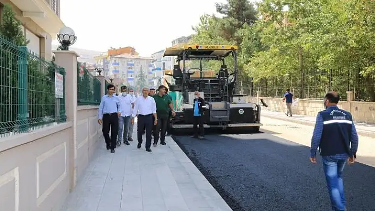 'Battalgazi Belediyesi´nden Çöşnük´e konforlu yol hizmeti'