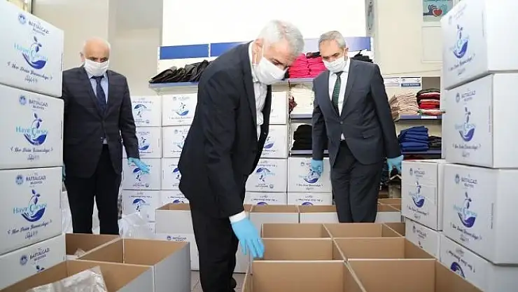 'Battalgazi Belediyesi´nin Covid-19 mücadelesi örnek oldu'