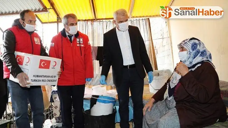Battalgazi Belediyesi ve Kızılay ihtiyaç sahiplerini unutmadı