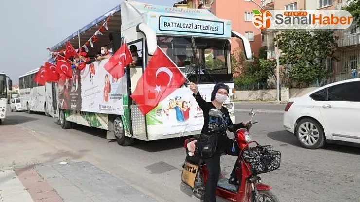 Battalgazi'de 19 Mayıs coşkusu