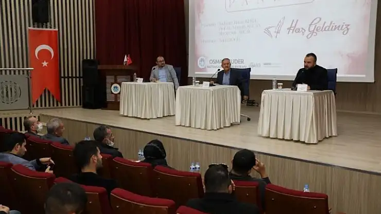 'Battalgazi´de ''Ahmet Kekeç'' paneli düzenlendi'