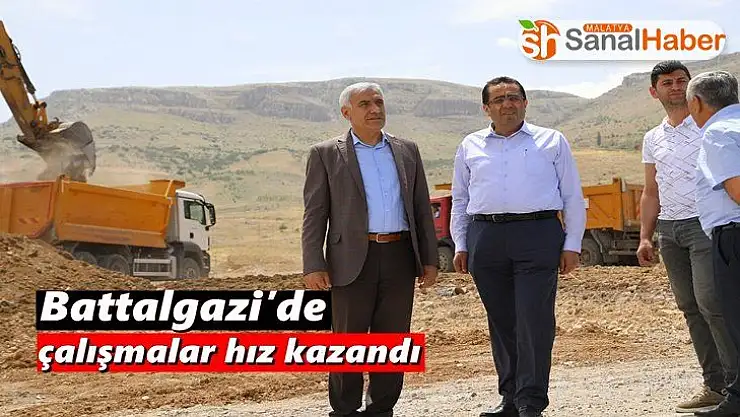 Battalgazi'de çalışmalar hız kazandı