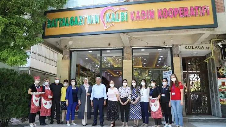 'Battalgazi´de kadın kooperatifi kafe market açılışa hazır'