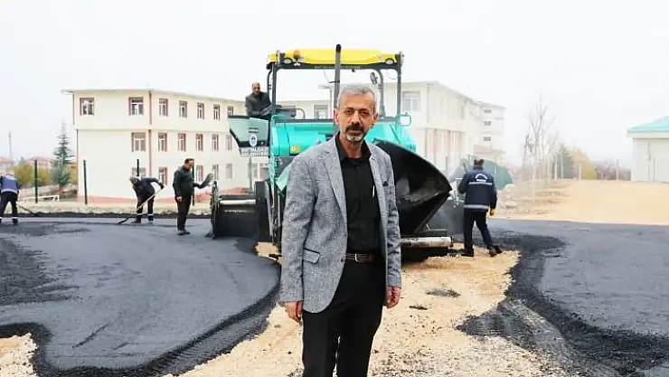 'Battalgazi´deki futbol sahasına çevre düzenlemesi'