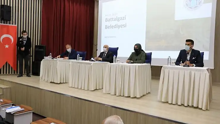 'Battalgazi Meclisi Nisan ayı olağan toplantısı tamamlandı'