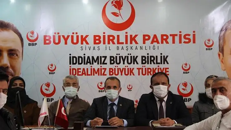 'BBP´de Sivas merkez ilçe kongresi 21 Nisan´da yapılacak'