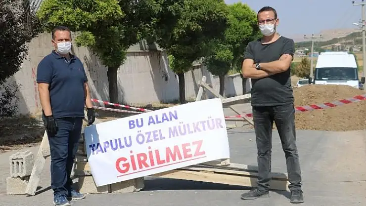 'Belediye ekibi yıkıma geldi, onlar barikat kurup yolu kapattı'