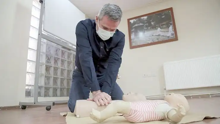 'Belediye personeline ilk yardım eğitimi verildi'