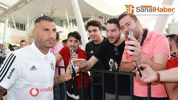 Beşiktaş kafilesi Sivas'ta