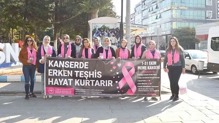 'Besni´de meme kanserine dikkat çekildi'