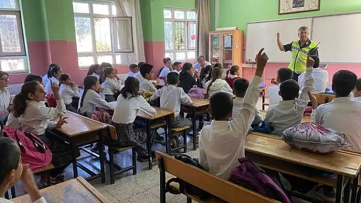 'Besni´de öğrenci ve servis sürücülerine eğitim'