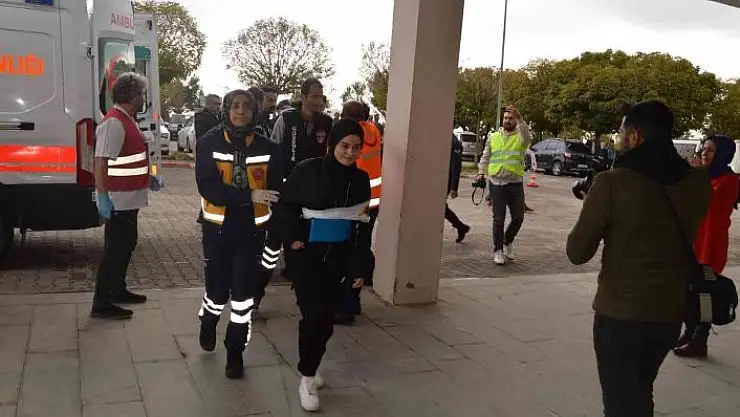 'Besni Devlet Hastanesinde yapılan tatbikat gerçeği aratmadı'