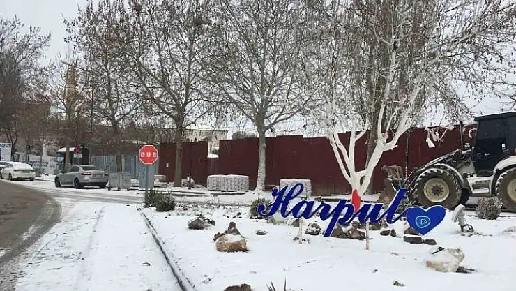 'Bin 400 rakımlı Harput beyaza büründü'