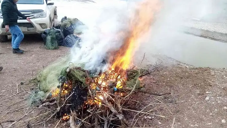 'Bin 500 metre ağ yakıldı'