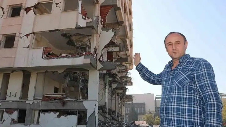 'Bina yıkımını üstlenen firmanın ´işi yarım bırakıp kaçtığı´ iddiası'