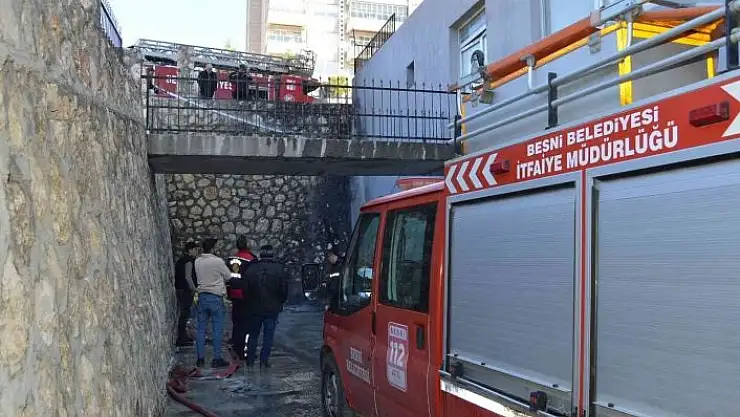 'Bir anda alev alan eşyalar korkuttu'