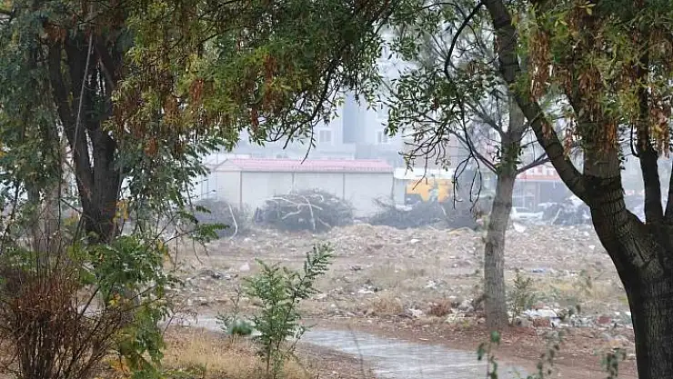 'Bir yandan enkaz kaldırma çalışmaları, bir yandan ağaçların renk cümbüşü fotoğraf karelerinde'