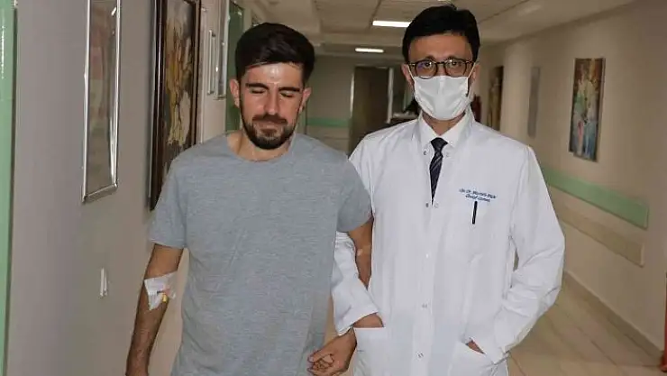 'Böbreğinden 3 santimlik tümör çıkarıldı'