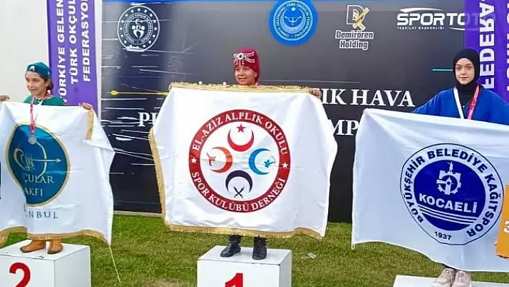 'Buğlem Sare, 47 isabetli ok atışıyla Türkiye birincisi oldu'